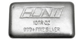 Hunt 10 oz. Silver Bar