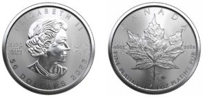 Canadian 1 oz. Platinum Maple Leaf