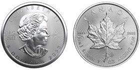 Canadian 1 oz. Silver Maple Leaf