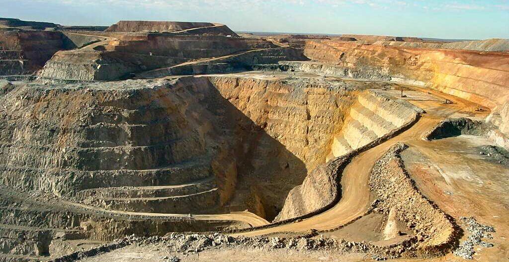 Super Pit gold mine at Kalgoorlie in Western Australia